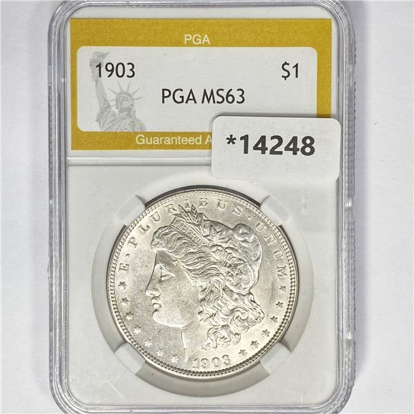 1903 Morgan Silver Dollar PGA MS63