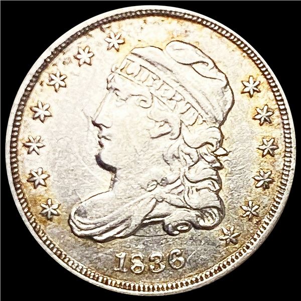 1836 Capped Bust Half Dime ABOUT UNCIRCULATED