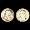 Image 1 : (2) Washington Quarters (1939-S, 1940-S) UNCIRCUL