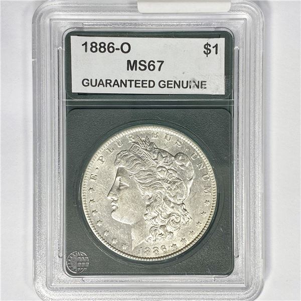 1886-O Morgan Silver Dollar GG MS67