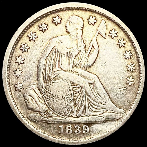 1839-O No Drpry Seated Liberty Dime NICELY CIRCULATE
