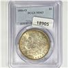 Image 1 : 1884-O Morgan Silver Dollar PCGS MS63