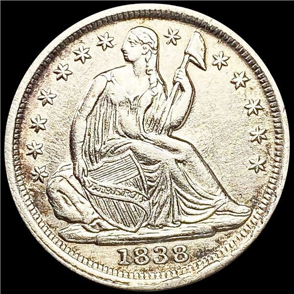 1838 Seated Liberty Half Dime UNCIRCULATED