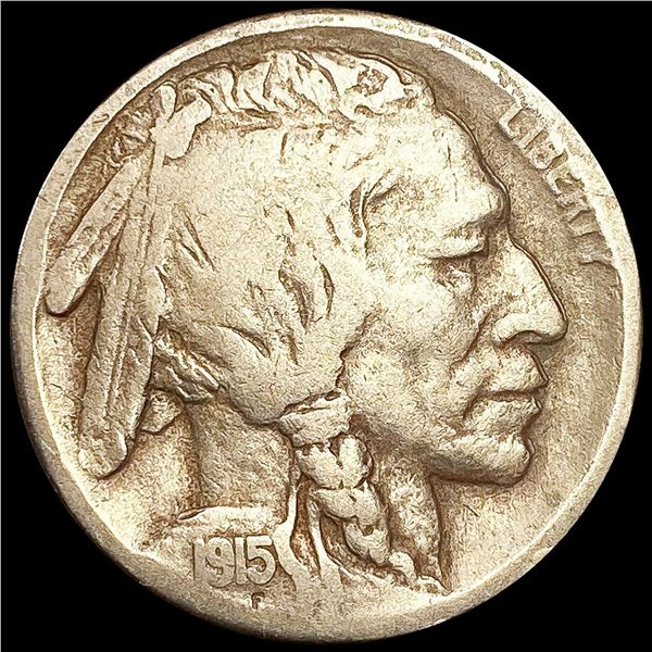 1915-S Buffalo Nickel NICELY CIRCULATED