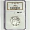 Image 1 : 2003 $50 1/2oz American Platinum Eagle NGC MS69