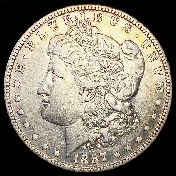 1887-S Morgan Silver Dollar CLOSELY UNCIRCULATED