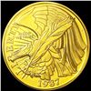 Image 1 : 1987-W .25oz Gold Comem $5 CHOICE PROOF