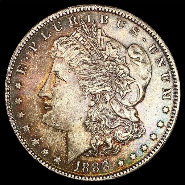 1888 Morgan Silver Dollar CLOSELY UNCIRCULATED