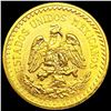 Image 2 : 1945 .0603 Gold 2 1/2 Pesos CHOICE BU