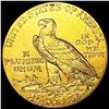 Image 2 : 1909 $2.50 Gold Quarter Eagle CLOSELY UNC