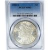 Image 1 : 1881-S Morgan Silver Dollar PCGS MS63