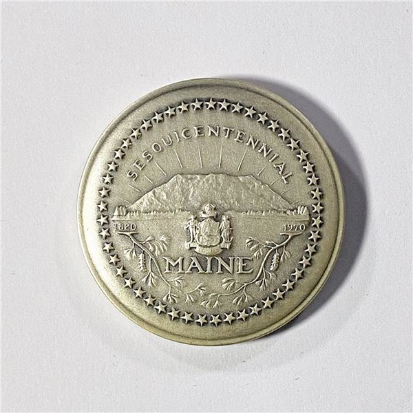 1970 Maine Sesquincentennial Silver Medal