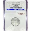 Image 1 : 2008 $25 1/4oz American Platinum Eagle NGC MS70