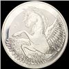 Image 2 : 2018 British Virgin Isles 1oz Silver Pegasus GEM