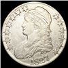 Image 1 : 1827 Capped Bust Half Dollar ABOUT UNCIRCULATED