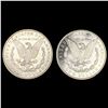 Image 2 : (2) 1880-S Morgan Silver Dollars UNCIRCULATED