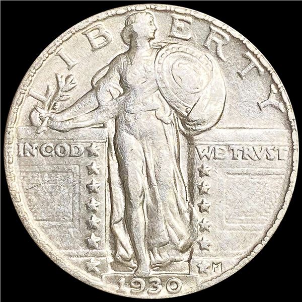 1930 Standing Liberty Quarter NEARLY UNCIRCULATED