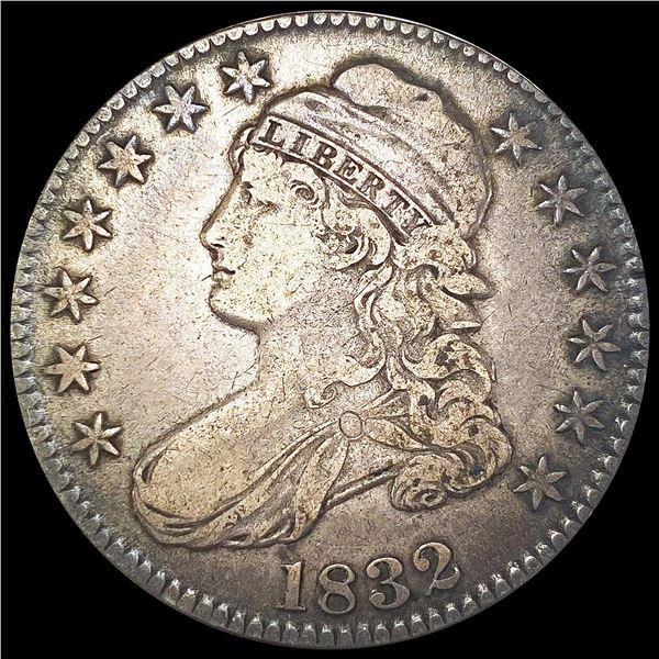 1832 Capped Bust Half Dollar NICELY CIRCULATED