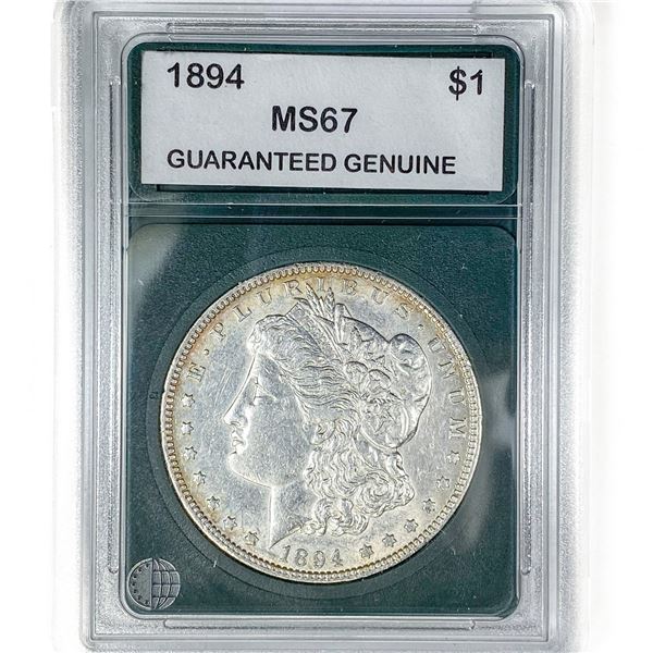 1894 Morgan Silver Dollar GG MS67