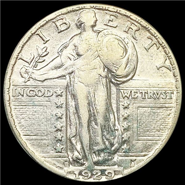 1929-D Standing Liberty Quarter CLOSELY UNC