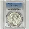 Image 1 : 1922-D Silver Peace Dollar PCGS MS63