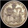 Image 2 : 1883 Kingdom of Hawaii Half Dollar CLOSELY UNC