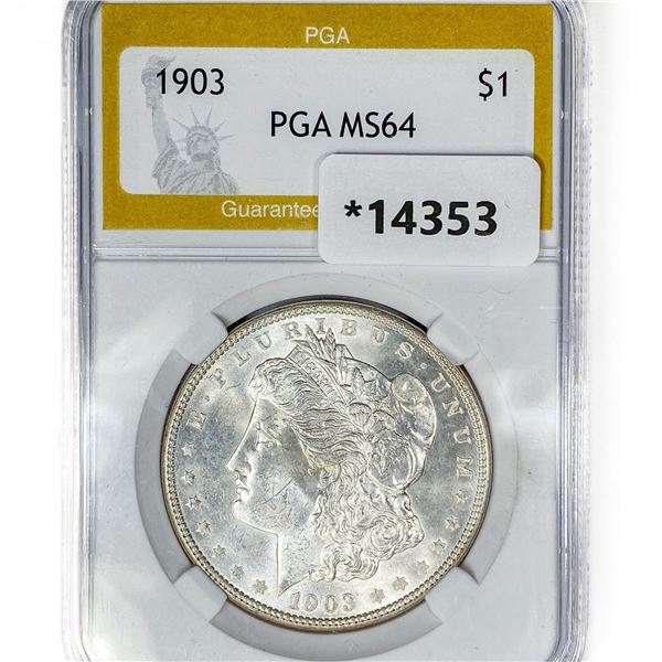 1903 Morgan Silver Dollar PGA MS64