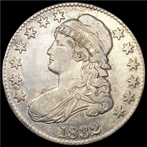 1832 Capped Bust Half Dollar NEARLY UNCIRCULATED