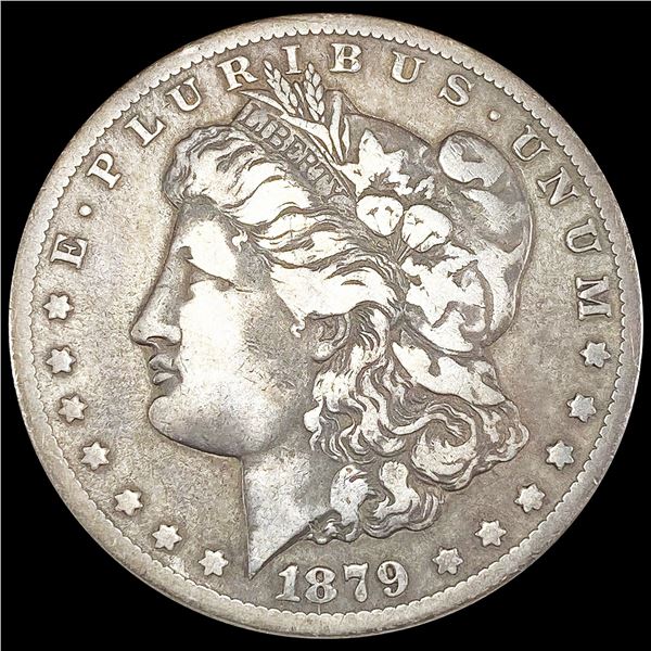 1879-CC Morgan Silver Dollar NICELY CIRCULATED
