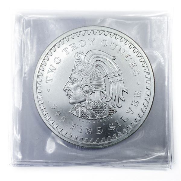Mexico 2ozt Silver Round
