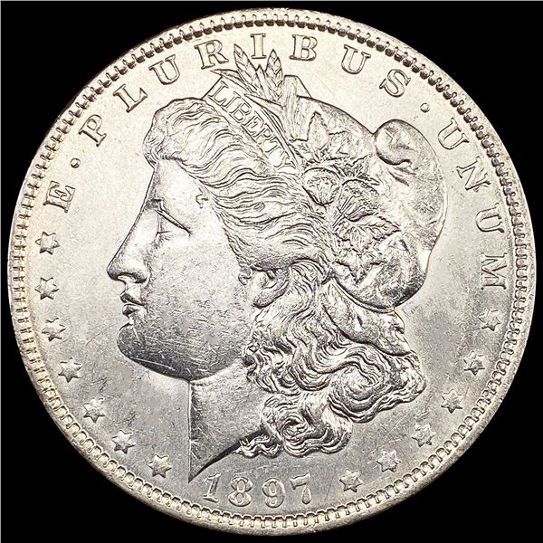 1897-O Morgan Silver Dollar CLOSELY UNCIRCULATED