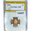 Image 1 : 1909 Indian Head Cent PGA PR64+ RED