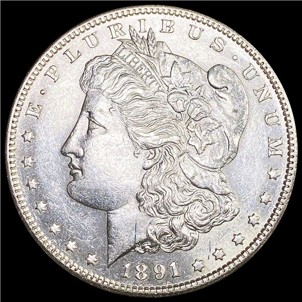 1891-S Morgan Silver Dollar UNCIRCULATED