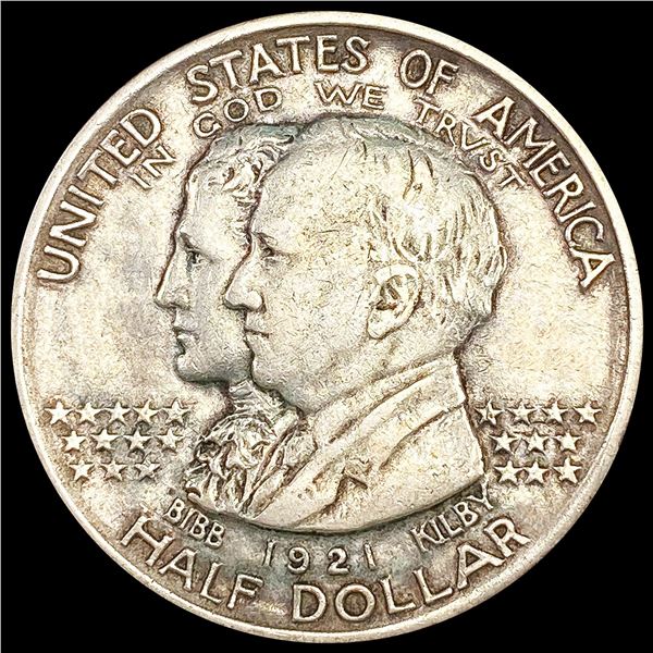 1921 Alabama Half Dollar NICELY CIRCULATED