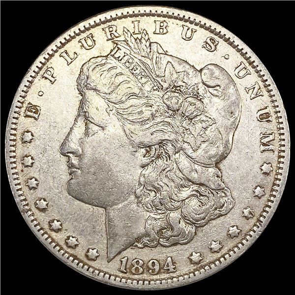 1894-O Morgan Silver Dollar NEARLY UNCIRCULATED
