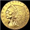 Image 1 : 1909 $2.50 Gold Quarter Eagle CLOSELY UNC