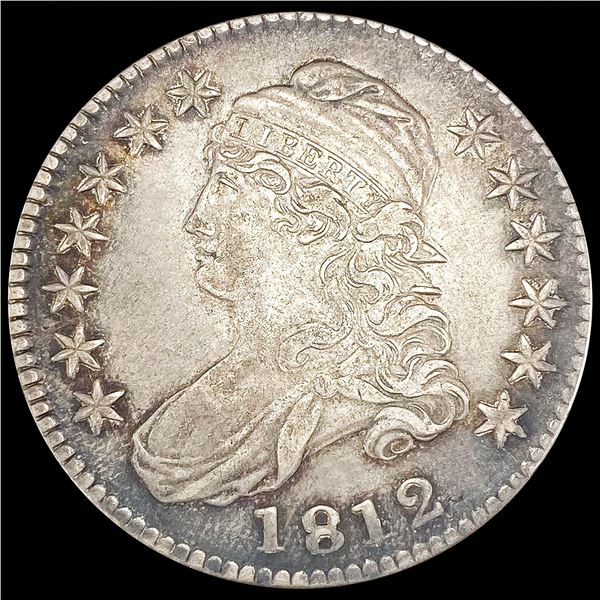 1812 Capped Bust Half Dollar NEARLY UNCIRCULATED