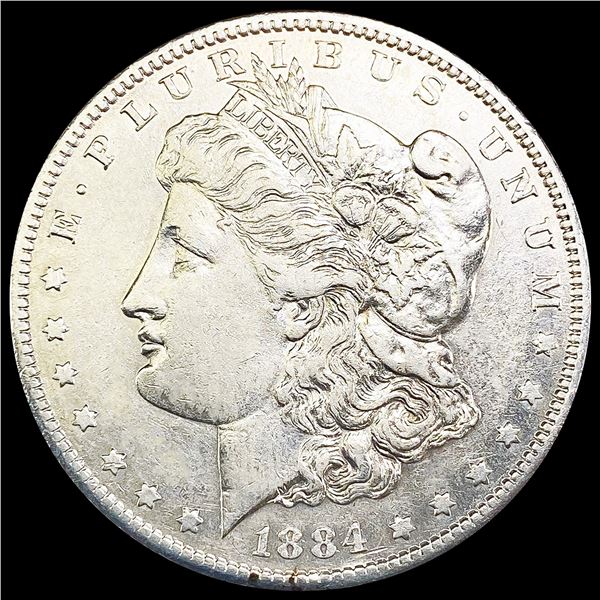 1884-S Morgan Silver Dollar CLOSELY UNCIRCULATED