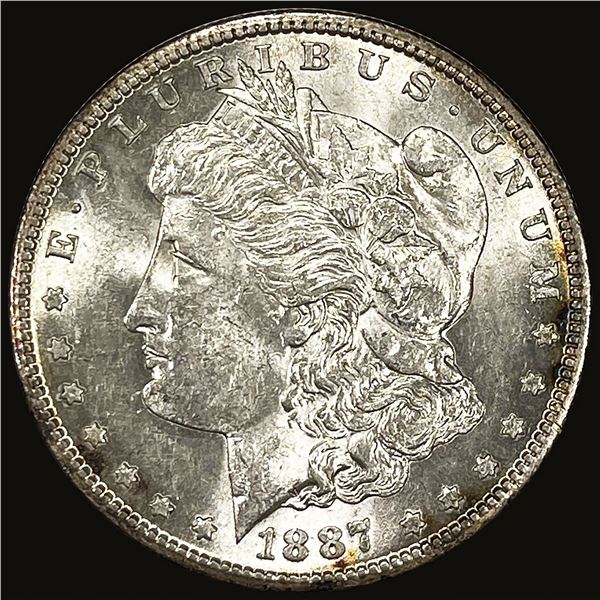 1887-S Morgan Silver Dollar UNCIRCULATED