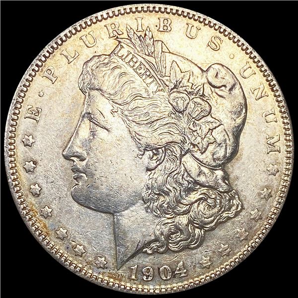 1904 Morgan Silver Dollar CLOSELY UNCIRCULATED