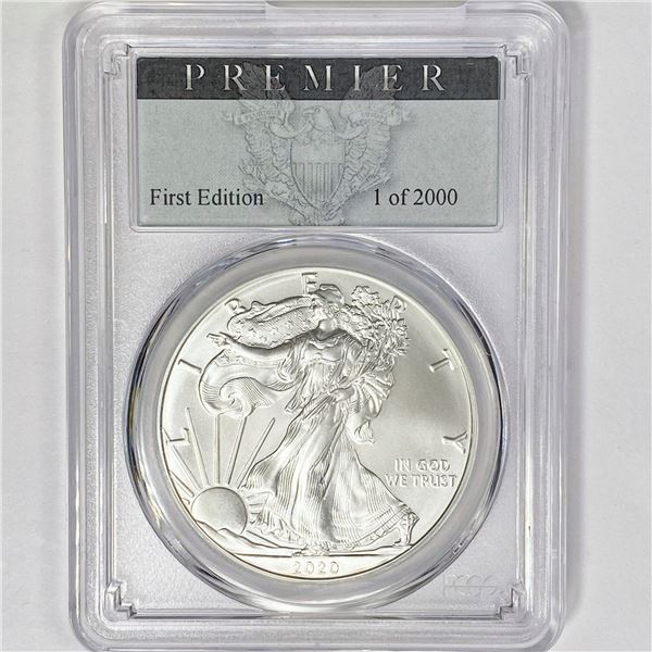 2020 American Silver Eagle PCGS MS70