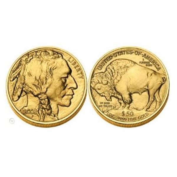2008 American Buffalo 1oz Gold GEM Coin