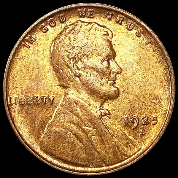 1925-S Wheat Cent UNCIRCULATED