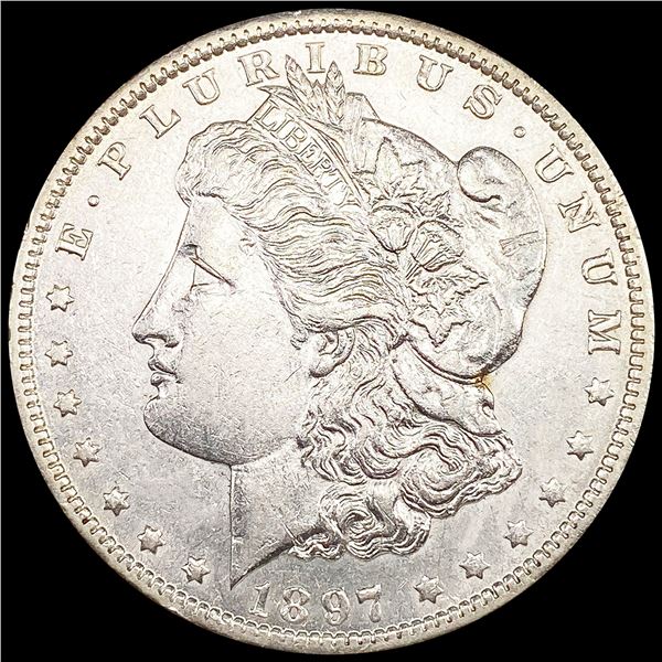 1897-O Morgan Silver Dollar CLOSELY UNCIRCULATED