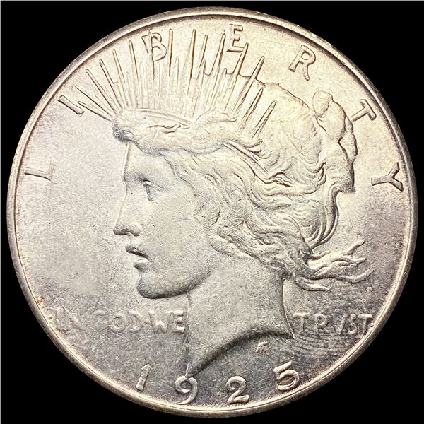 1925-S Silver Peace Dollar UNCIRCULATED