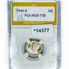 Image 1 : 1944-D Mercury Silver Dime PGA MS65 FSB