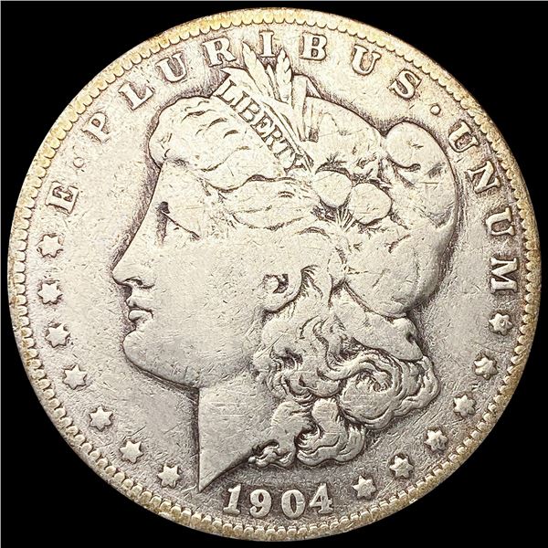 1904-S Morgan Silver Dollar NICELY CIRCULATED