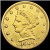 Image 1 : 1906 $2.50 Gold Quarter Eagle LIGHTLY CIRCULATED