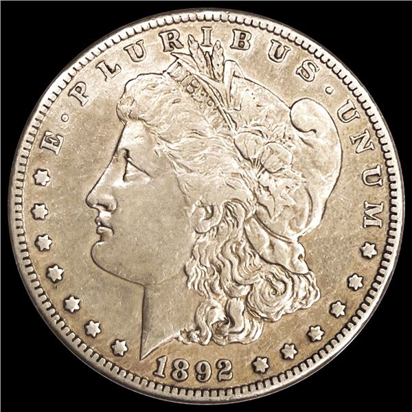 1892-S Morgan Silver Dollar CLOSELY UNCIRCULATED