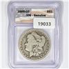 Image 1 : 1885-CC Morgan Silver Dollar ICG